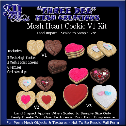 TD Mesh Heart Cookie V1 Kit