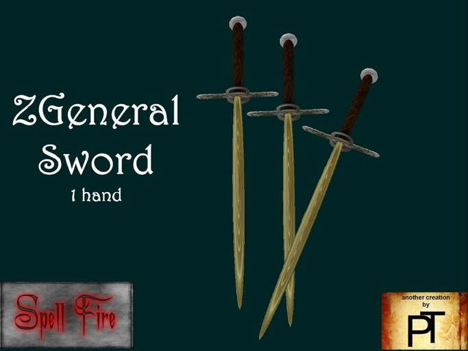 Sword Medieval ZGeneral Sword ~>)* bx