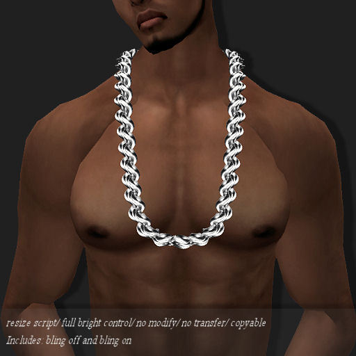 CHAIN ROPE-N3 PLATINUM (M)    -RYCA-