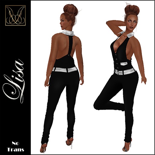 JCD Lisa White Mesh Jumpsuit