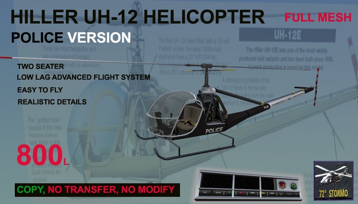 Hiller UH-12 Police