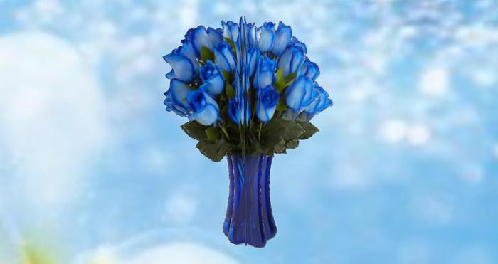 roses bleues