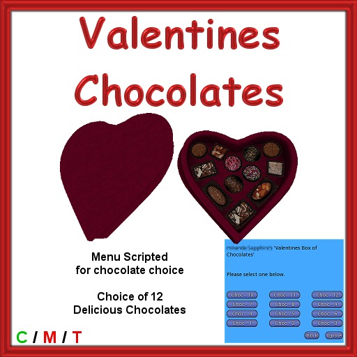 Valentines Chocolates (Box)