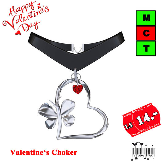 .: MB :. Valenitine's Choker silver