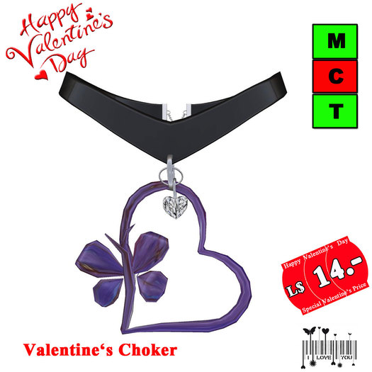 .: MB :. Valenitine's Choker violett