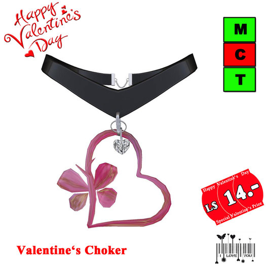 .: MB :. Valenitine's Choker  rose