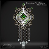 Caliban's Dream WG/Grn by Chop Zuey Couture Jewellery