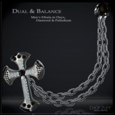Dual and Balance Men's Fibula by Chop Zuey Couture Jewellery