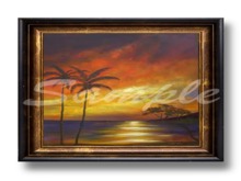 tropical sunset **