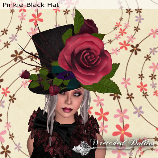 WD Pinkie-Black Hat
