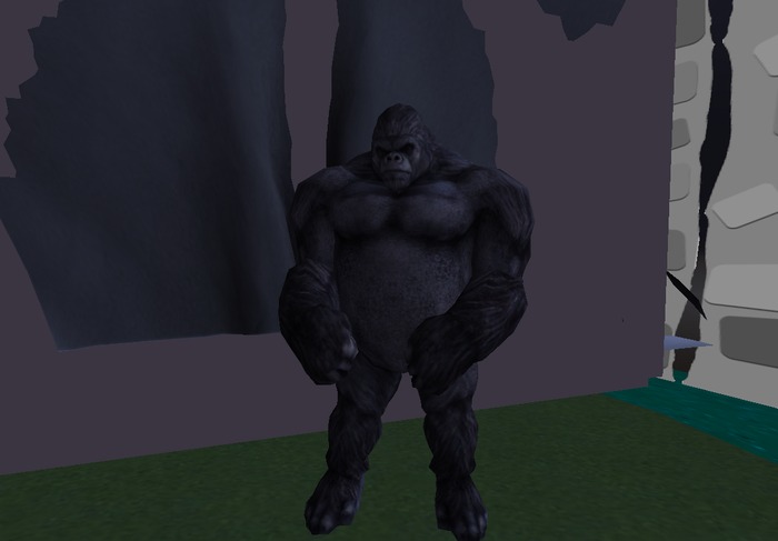 ARM - A Rigged Mesh - Silverback Gorillas!
