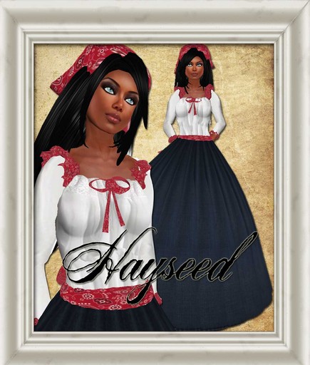 Shabby Chic Hayseed - Resizeable