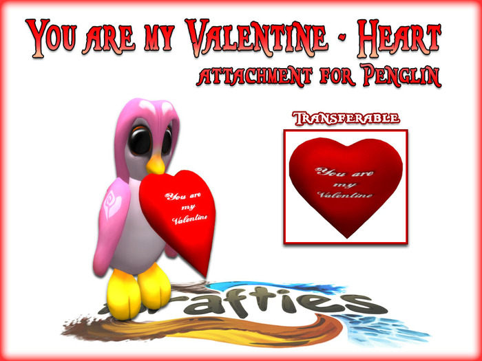 Penglin Valentine Heart