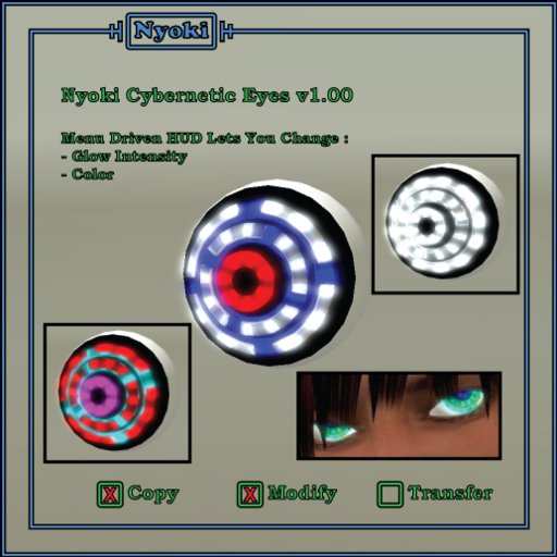 Nyoki Cybernetic Eyes v1.00