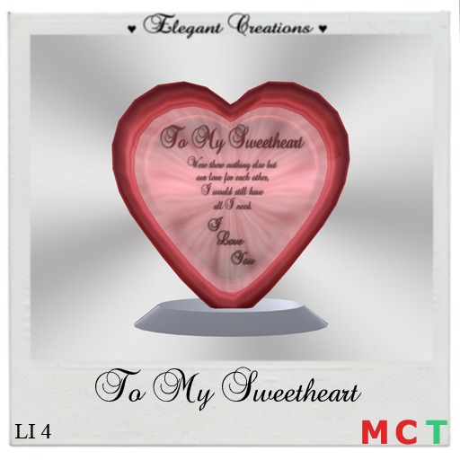 To My Sweetheart Boxed
