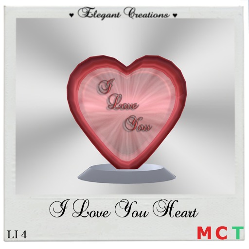 I Love You Heart Free Boxed