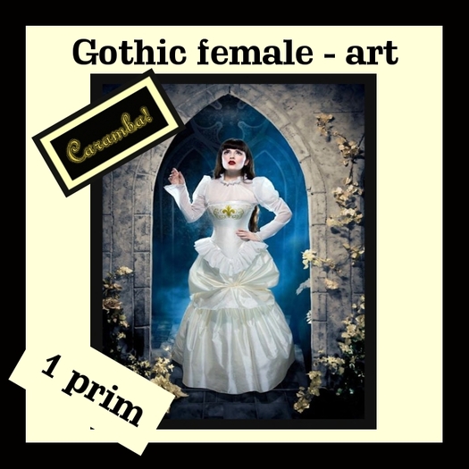 Gothic female - art