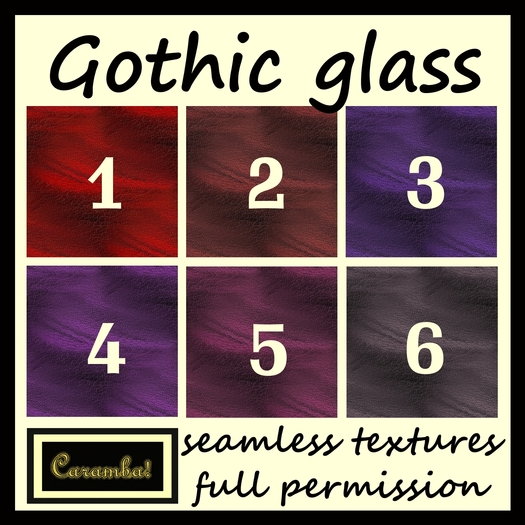 Gothic glass - textures pack