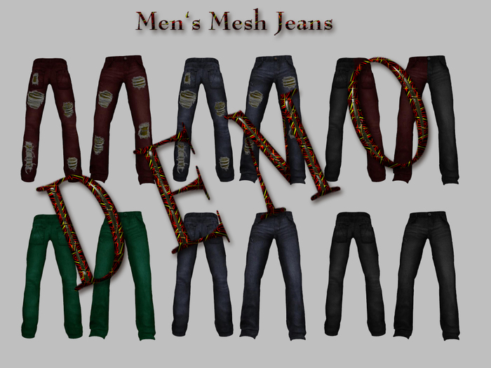 Mesh Men's Jeans DEMO