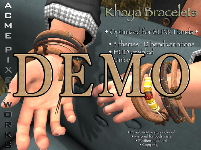 Khaya Bracelets DEMO