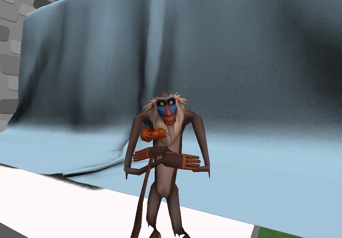 Avatar - A Rigged Mesh - Mr Rafiki!