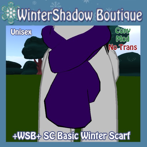 +WSB+ SC Basic Winter Scarf (BOXED)