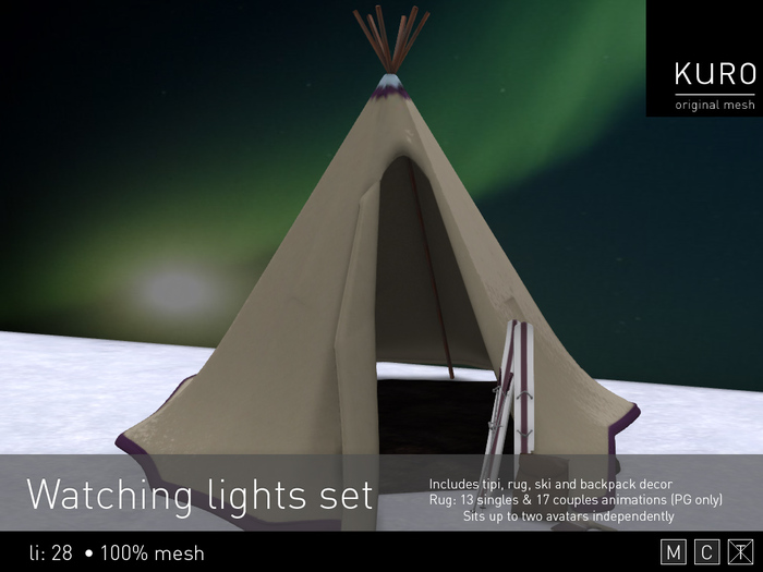 Kuro - Watching lights set