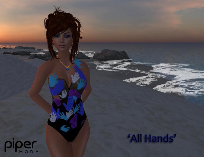 Piper Moda 'All Hands' swimsuit