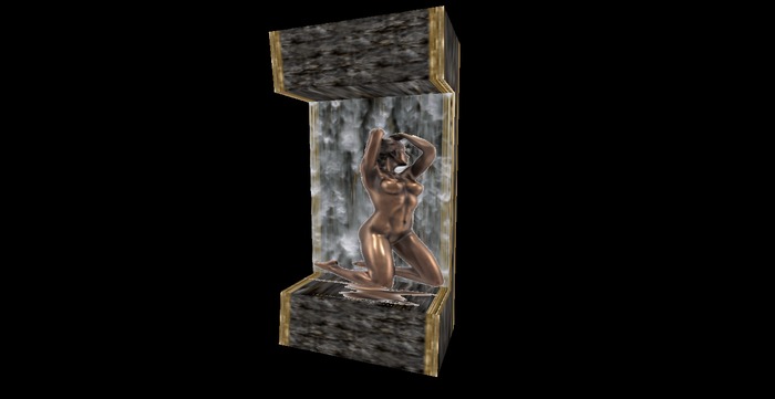 V & H Bronze statue