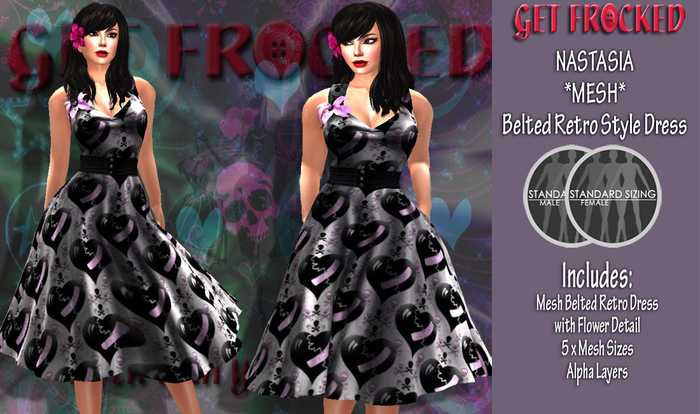 KRISTA *MESH* Evening Gown RED