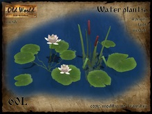 Water plants v2 (small) - Old World - Garden - Sculpt plant
