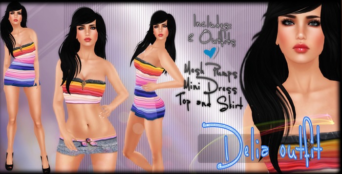 Delia outfit-