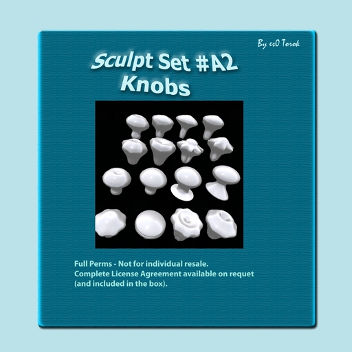 Knobs - Faucets or Shower Heads - Set A2