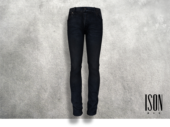 ISON MAN - basic denim skinny (indigo)