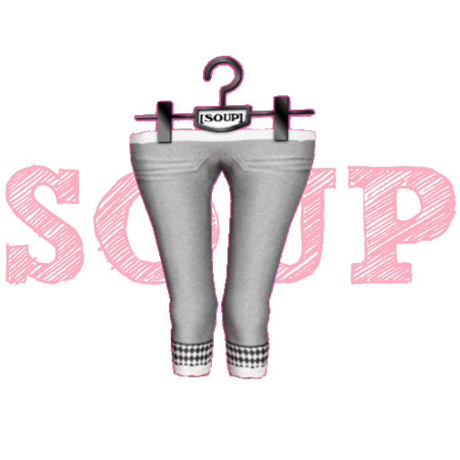 [SOUP]  REGGER*  -gray/block-