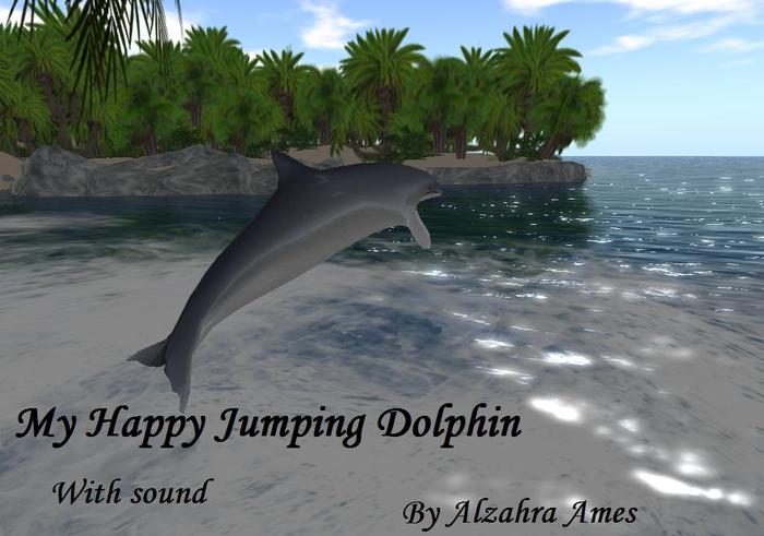 My Happy Jumping Dolphin by Alzahra Ames