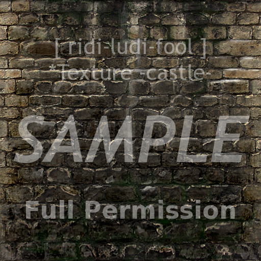 Texture 【CASTLE】 series ★ *wall 7-1 / Full permission