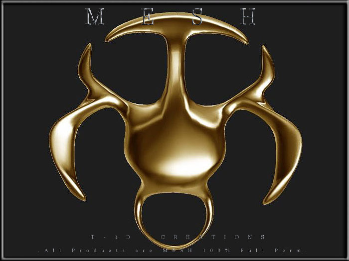 [Feliz] Accessory Parts No.7 - [ Gold / Silver ] Micro MESH - Full Perm - 