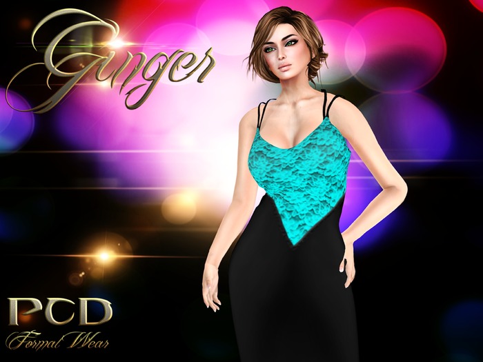 Ginger Formal Gown Blue