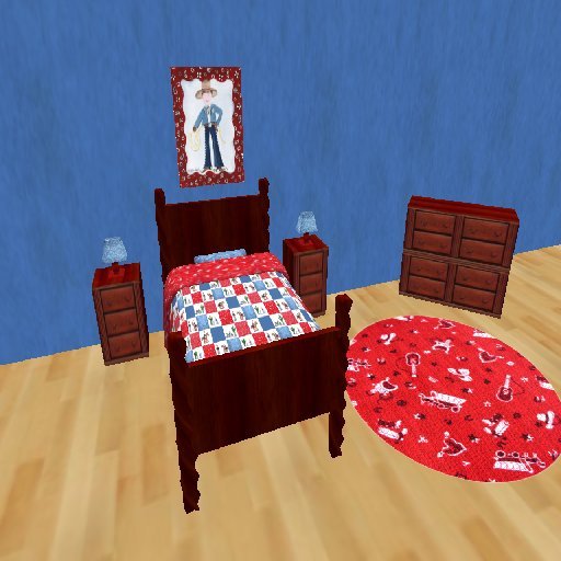 Lil wrangler Basics bedroom set 