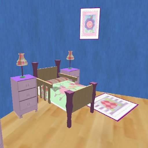 Garden Buddies Basics Toddler bedroom set