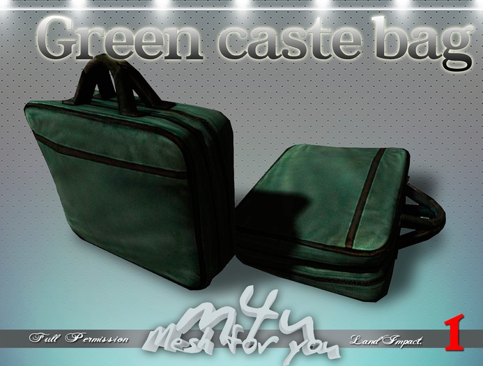 m4u green caste bag