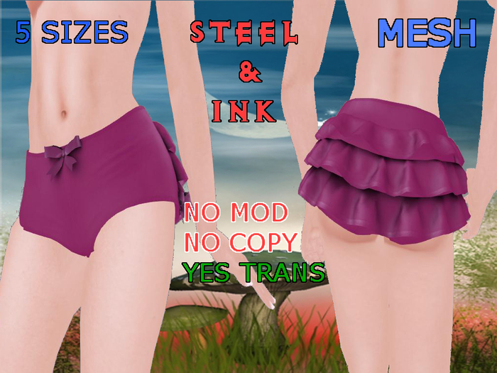 Pink Frilled Panties