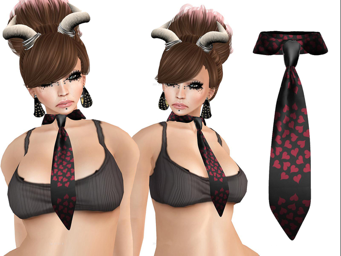 ~FM~ Mesh Tie (Valentines Day GIFT)