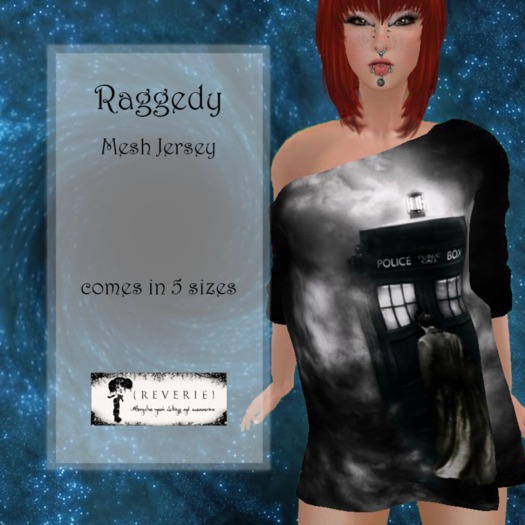 {REVERIE} Mesh Jersey - Raggedy