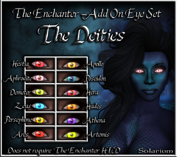 The Enchanter Add-on Eye Set - Deities