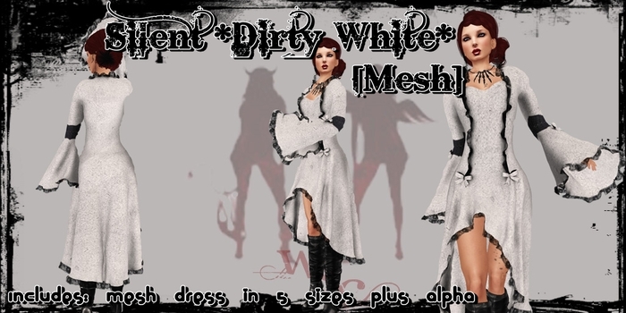 ^WSC^ Silent *Dirty White* {Mesh}