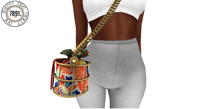 [7891.] Janvier Purse - Geisha (W\Reszie)