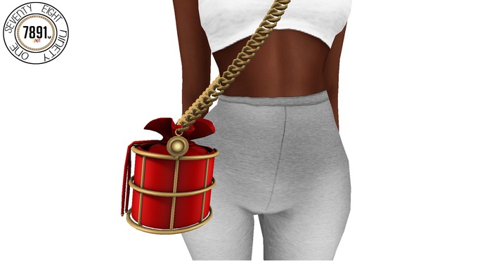 [7891.] Janvier Purse - Red (W\Reszie)