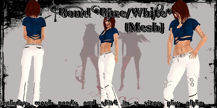 ^WSC^ Bond *Blue/White* {Mesh}